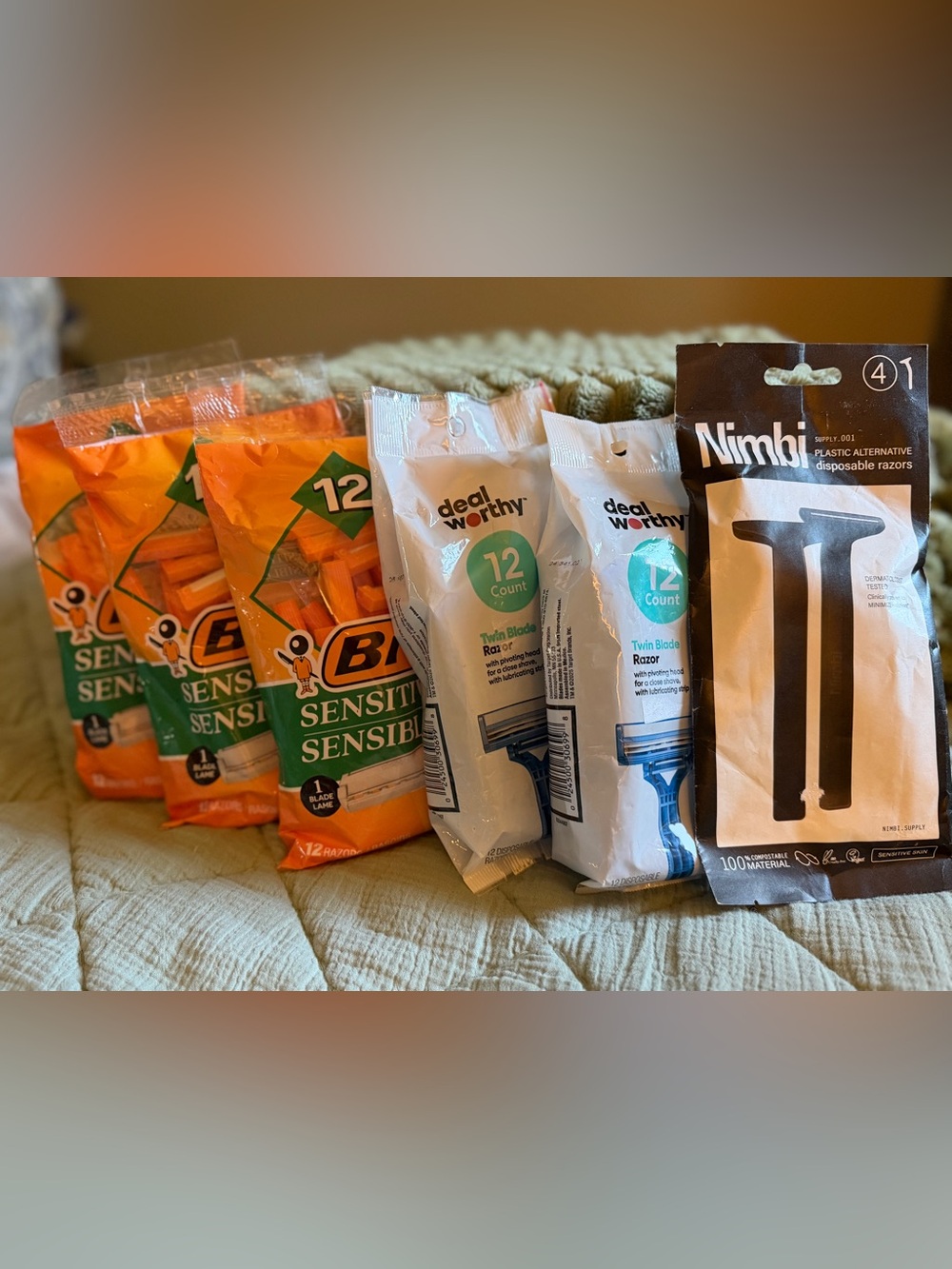64 Disposable Razors! Awesome Deal! 
RV:$23!